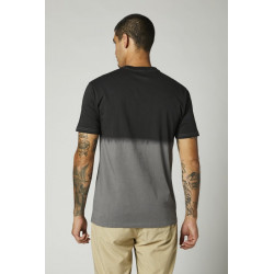 T-SHIRT FOX DIPPED PREMIUM BLACK VINTAGE  ENDURO CROSS