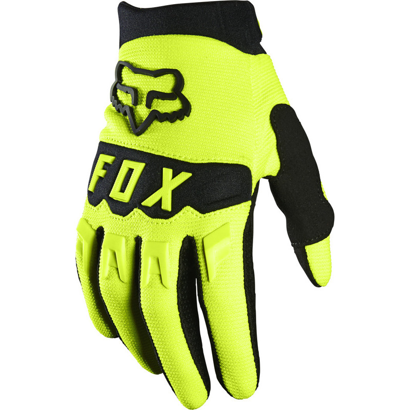 RĘKAWICE FOX JUNIOR DIRTPAW YELLOW  ENDURO CROSS
