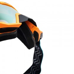 GOGLE IMX SAND ORANGE MATT/BLUE/WHITE - SZYBA ORANGE IRIDIUM + CLEAR (2 SZYBY W ZESTAWIE) ENDURO CROSS