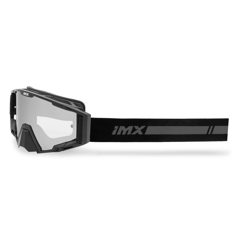 GOGLE IMX SAND BLACK MATT - SZYBA SILVER IRIDIUM + CLEAR (2 SZYBY W ZESTAWIE) ENDURO CROSS