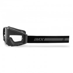 GOGLE IMX SAND BLACK MATT - SZYBA SILVER IRIDIUM + CLEAR (2 SZYBY W ZESTAWIE) ENDURO CROSS