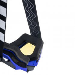 GOGLE IMX SAND BLUE MATT/BLACK - SZYBA BLUE IRIDIUM + CLEAR (2 SZYBY W ZESTAWIE) ENDURO CROSS
