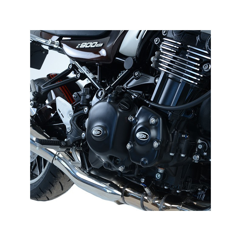 OSŁONA SILNIKA RG RACING KAWASAKI Z900RS, PRAWA STRONA OSŁONA SPRZĘGŁA BLACK