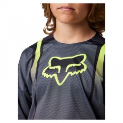 BLUZA FOX JUNIOR 360 VIZEN BLACK  ENDURO CROSS
