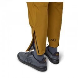 SPODNIE ROWEROWE FOX DEFEND 3L WATER CARAMEL  ENDURO CROSS