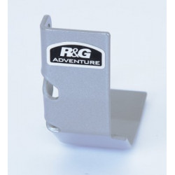 OSŁONA SILNIKA RG RACING HONDA CRF450 X/R 13-18, ENGINE CASE GUARD SET, SILVER ALUMINIUM