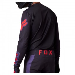 KOSZULKA ROWEROWA Z DŁUGIM RĘKAWEM FOX DEFEND RACE CAPSULE SANGRIA  ENDURO CROSS