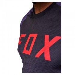 KOSZULKA ROWEROWA Z DŁUGIM RĘKAWEM FOX DEFEND RACE CAPSULE SANGRIA  ENDURO CROSS