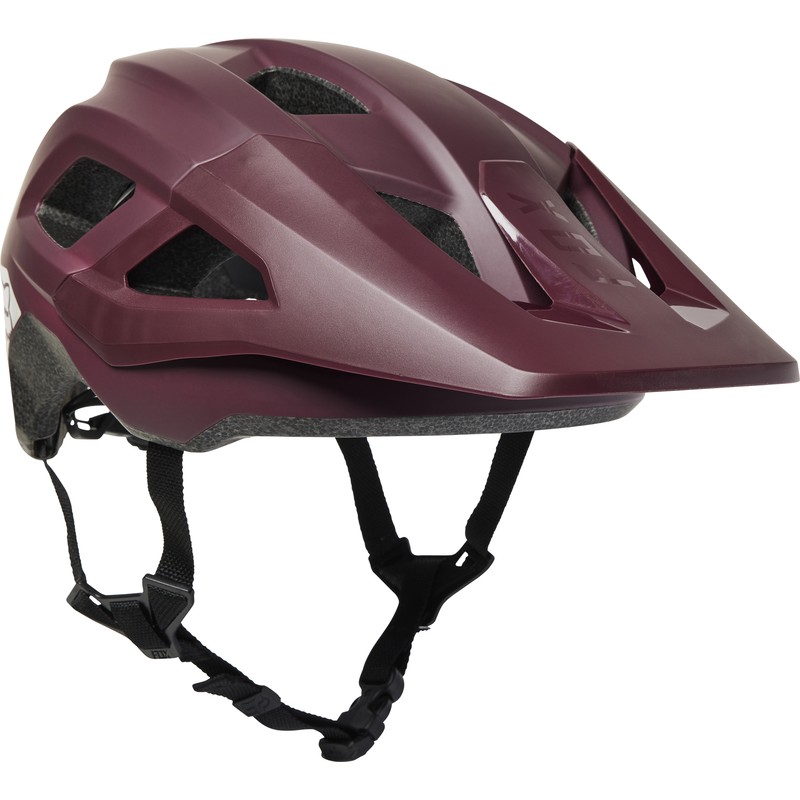 KASK ROWEROWY FOX MAINFRAME TRVRS DARK MAROON  ENDURO CROSS