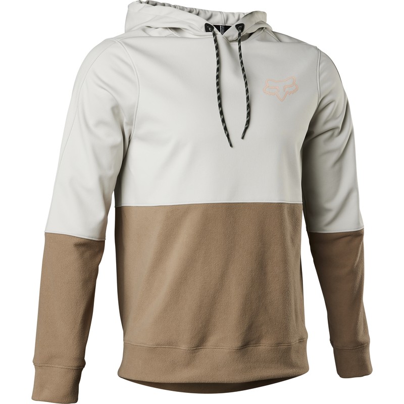 BLUZA Z KAPTUREM FOX RANGER WINDBLOC VINTAGE WHITE  ENDURO CROSS