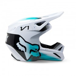KASK FOX V1 TOXSYK WHITE  ENDURO CROSS