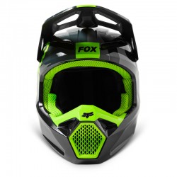 KASK FOX JUNIOR V1 XPOZR BLACK/GREY  ENDURO CROSS