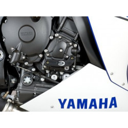 SLIDERY SILNIKA, YAMAHA YZF-R1 09-14, PRAWA STRONA, BLACK