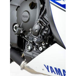 SLIDERY SILNIKA, YAMAHA YZF-R1 09-14, PRAWA STRONA, BLACK