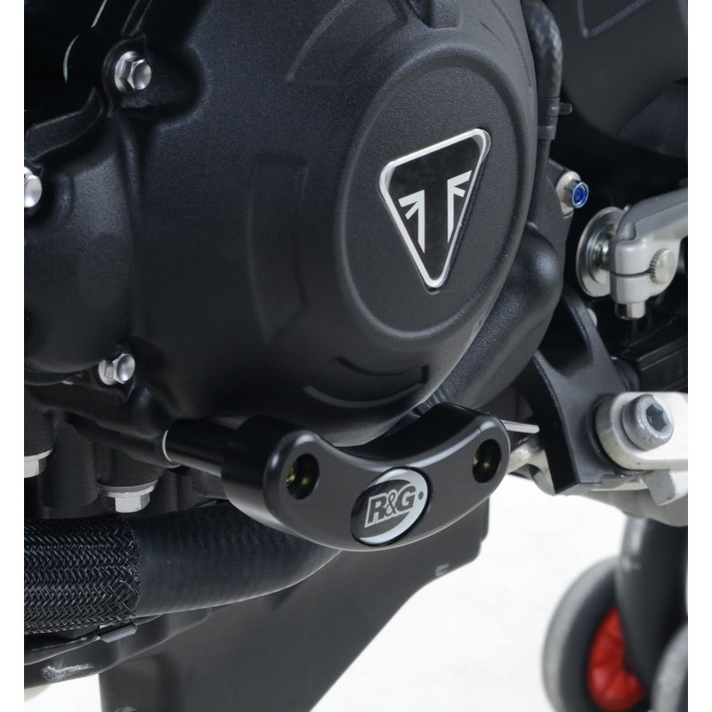 SLIDERY SILNIKA, TRIUMPH SPEED TRIPLE S 16- / SPEED TRIPLE R 16-, LEWA STRONA, BLACK