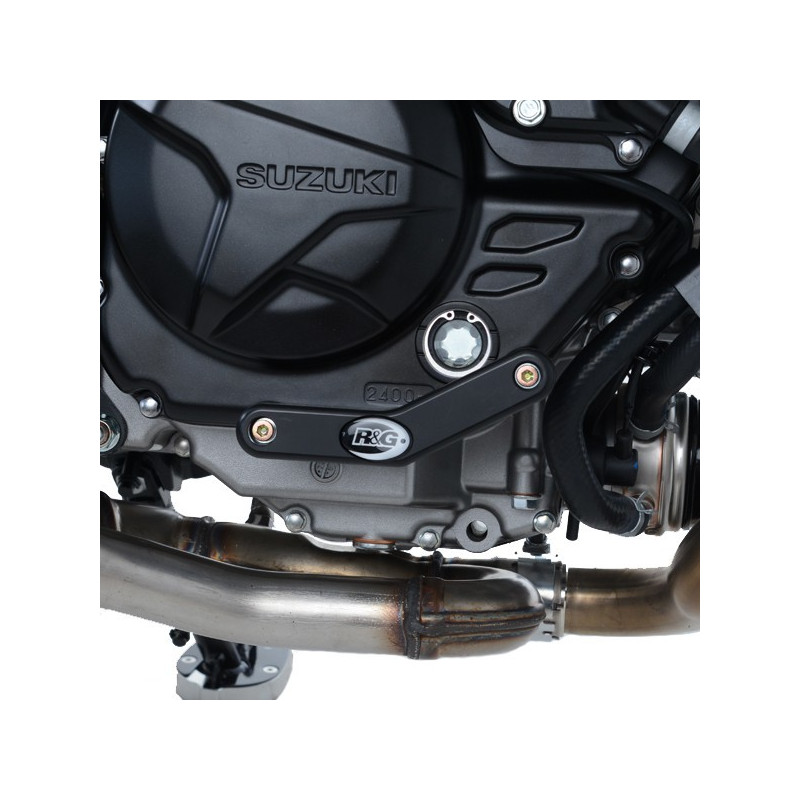 SLIDERY SILNIKA, SUZUKI SV650 16-, PRAWA STRONA, BLACK