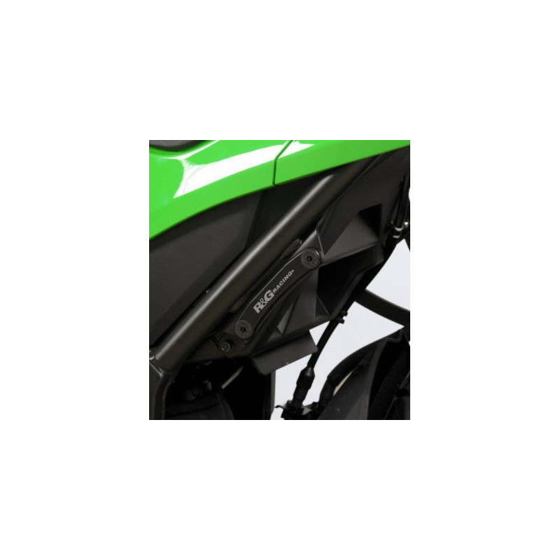 MOCOWANIE WYDECHU + LEWY PODNÓŻEK KAWASAKI NINJA 300 / Z250 BLACK