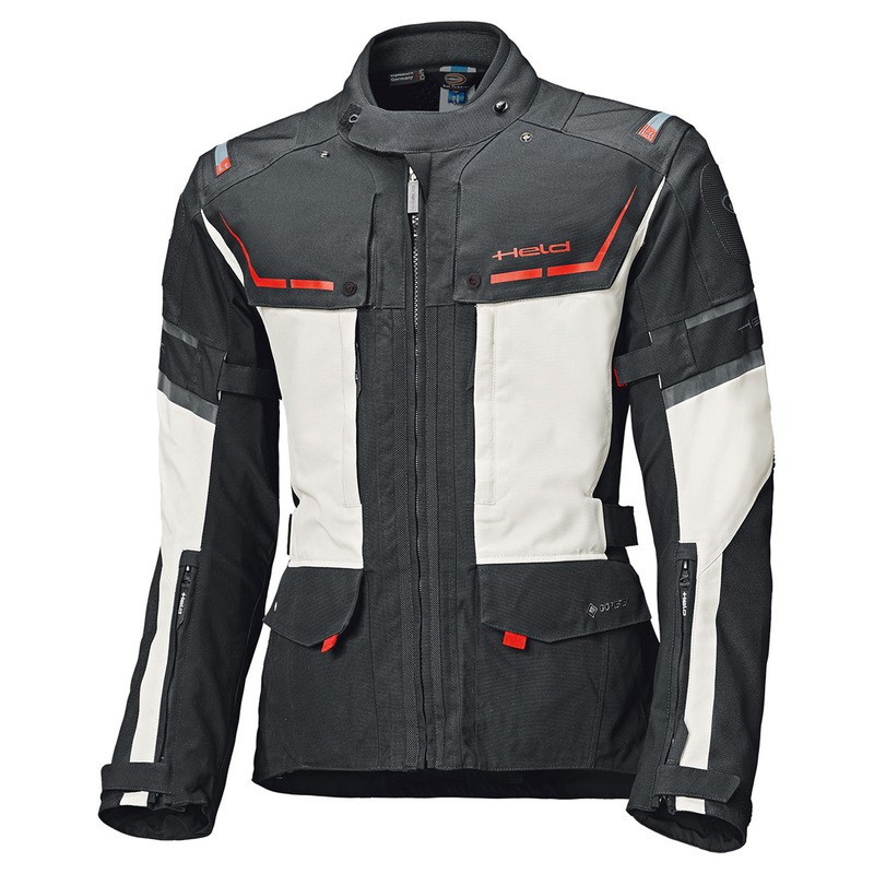 KURTKA TEKSTYLNA HELD KARAKUM GREY/BLACK S