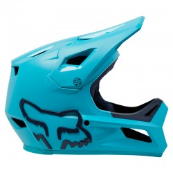 KASK ROWEROWY FOX JUNIOR RAMPAGE TEAL  ENDURO CROSS