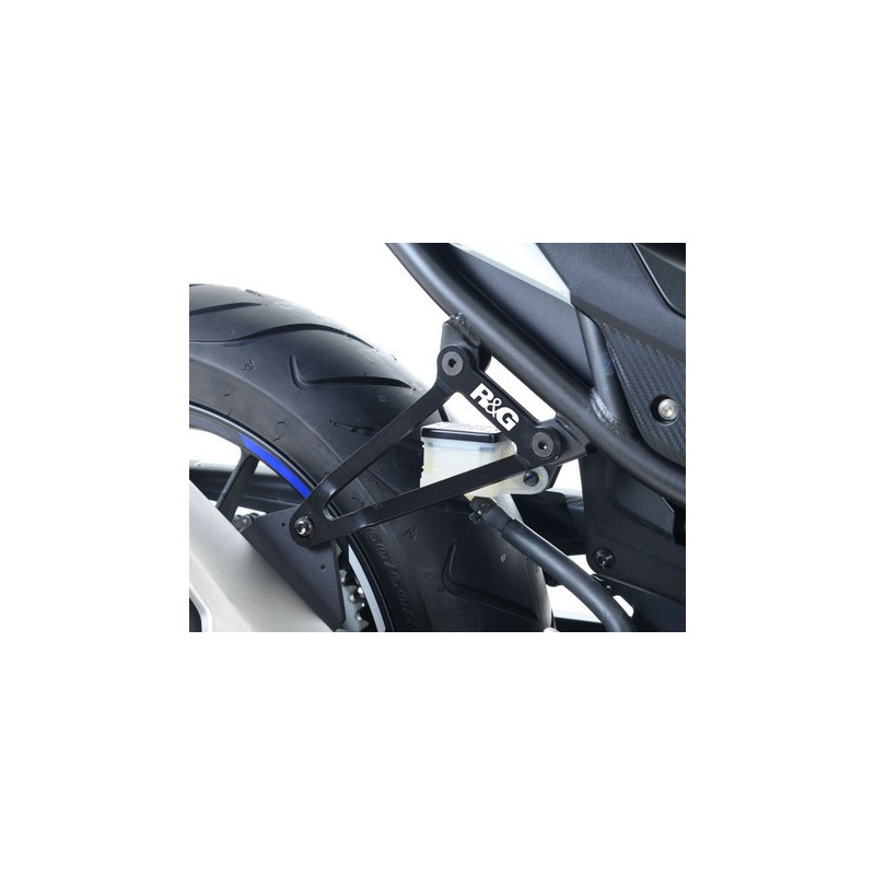 MOCOWANIE WYDECHU, HONDA CBR500R 16-, BLACK