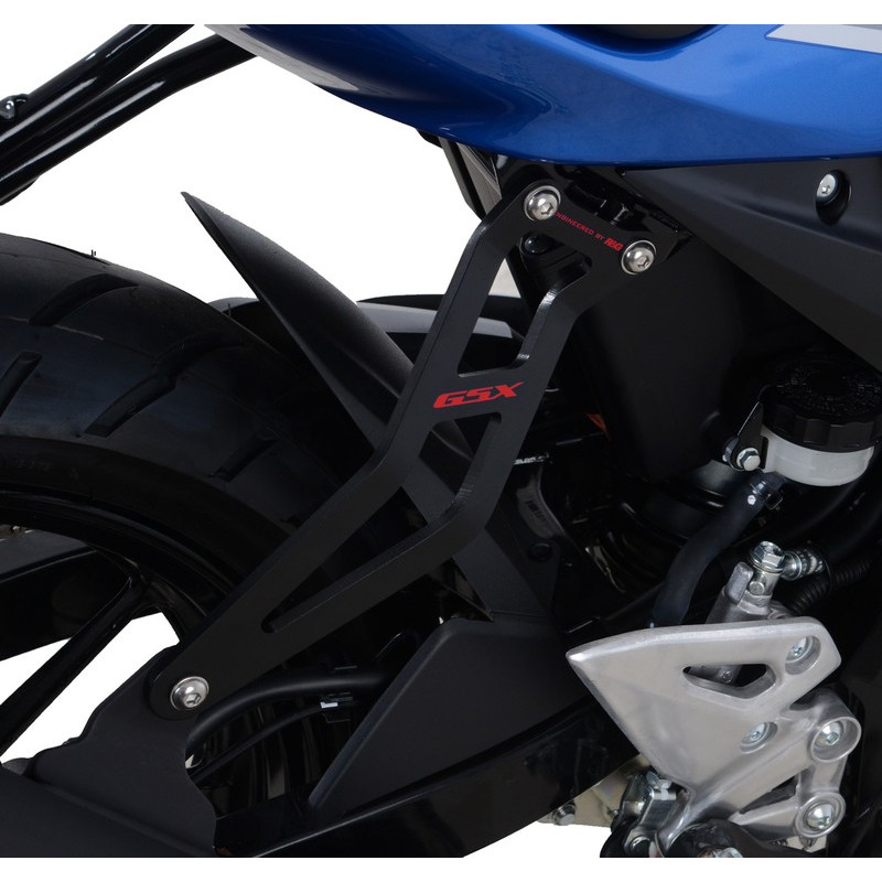 MOCOWANIE WYDECHU, SUZUKI GSX-R125/GSX-S125, CZERWONE LOGO