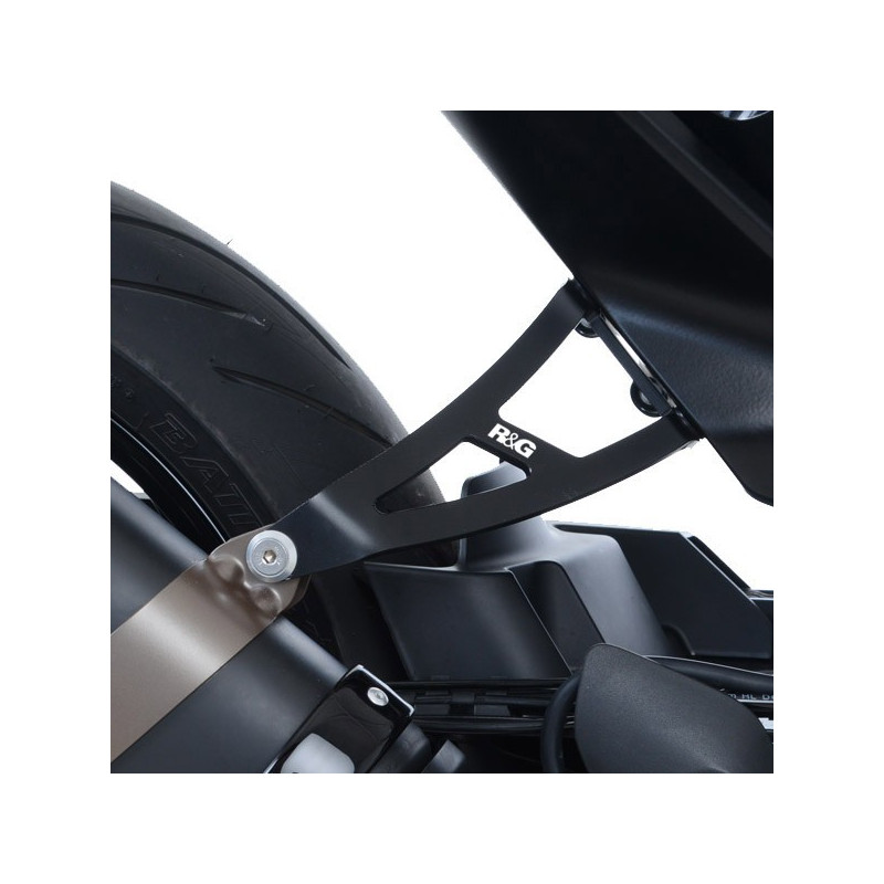 MOCOWANIE WYDECHU Z ZAŚLEPKĄ MOCOWANIA TYLNYCH PODNÓŻKÓW HUSQVARNA VITPILEN 701, BLACK