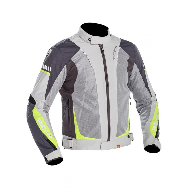 KURTKA RICHA STORMWIND GRAY/FLUO