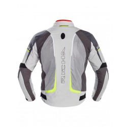 KURTKA RICHA STORMWIND GRAY/FLUO
