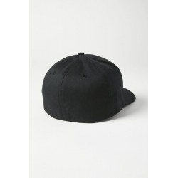 CZAPKA Z DASZKIEM FOX EMBLEM FLEXFIT BLACK  ENDURO CROSS