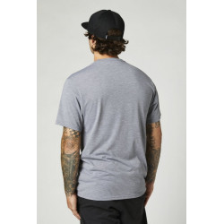 T-SHIRT FOX EMBLEM TECH HEATHER GRAPHITE  ENDURO CROSS