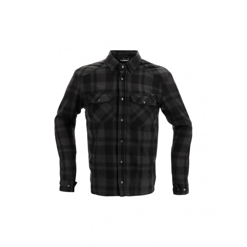 KURTKA RICHA FOREST BLACK / DARK GREY