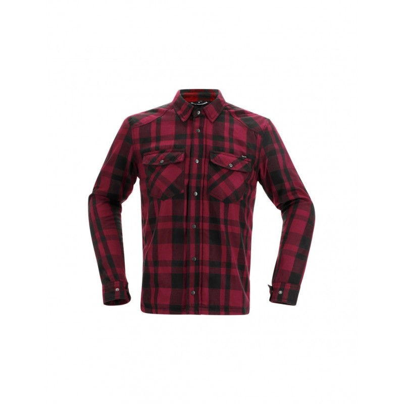 KURTKA RICHA FOREST BLACK / BURGUNDY