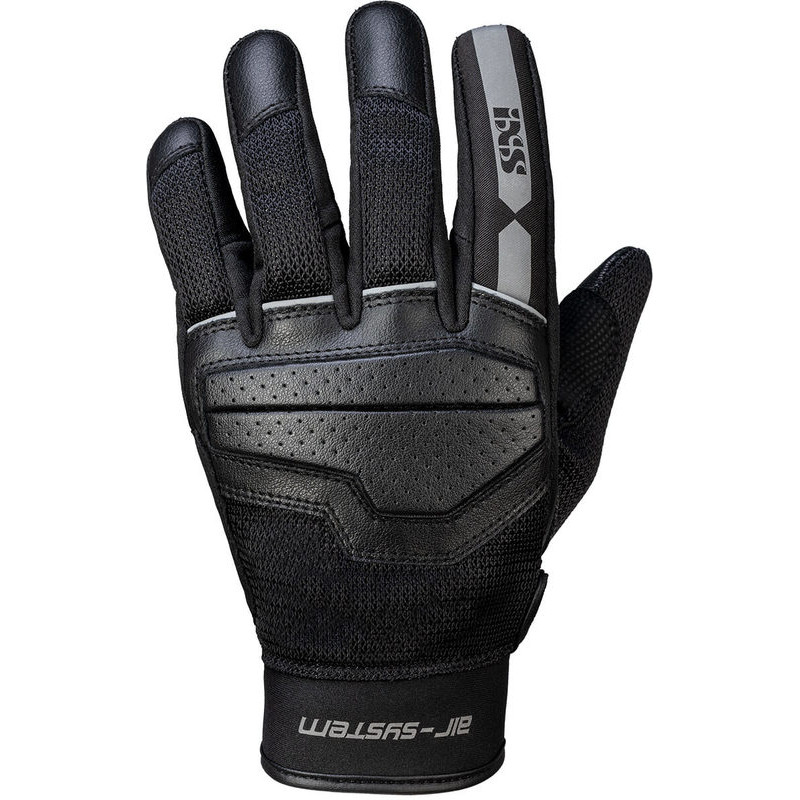 RĘKAWICE SKÓRZANE IXS EVO-AIR BLACK/GREY 