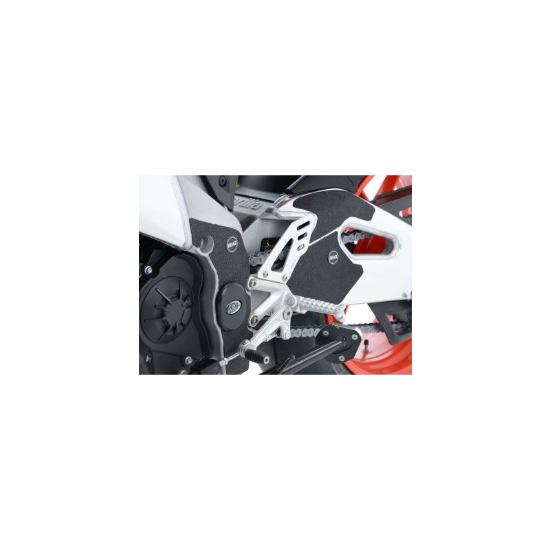 OSŁONA WAHACZA RG RACING APRILIA V4 TUONO 11- / RSV4 09- / RSV4 1100 FACTORY 19-, 5 CZĘŚCI BLACK