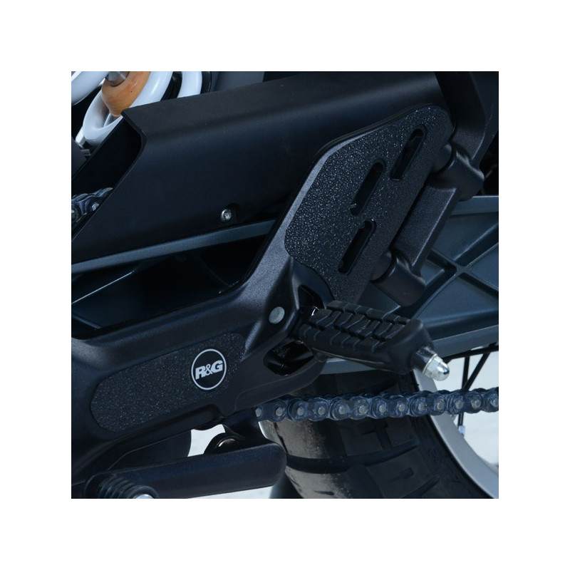 OSŁONA WAHACZA RG RACING HUSQVARNA SVARTPILEN 401, 4 CZĘŚCI  BLACK
