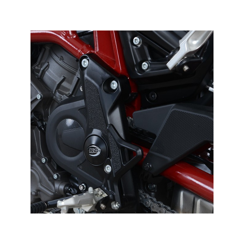 OSŁONA WAHACZA RG RACING INDIAN FTR1200(S) 19-, 3 CZĘŚCI BLACK