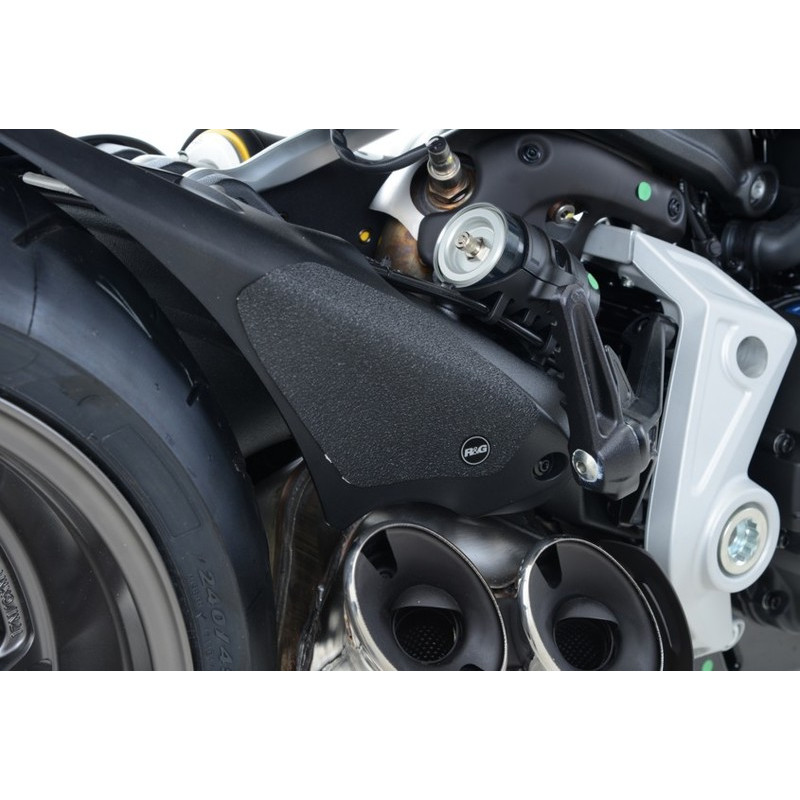 OSŁONA WAHACZA RG RACING DUCATI X-DIAVEL / X-DIAVEL S, 4 CZĘŚCI BLACK