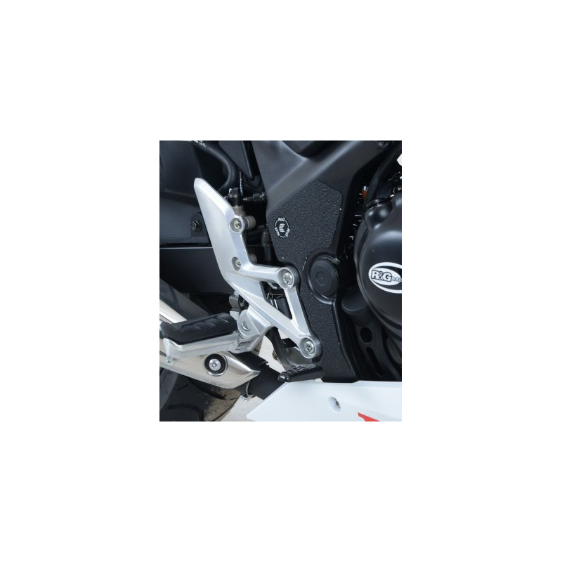 OSŁONA WAHACZA RG RACING HONDA CBR300R, 4 CZĘŚCI BLACK