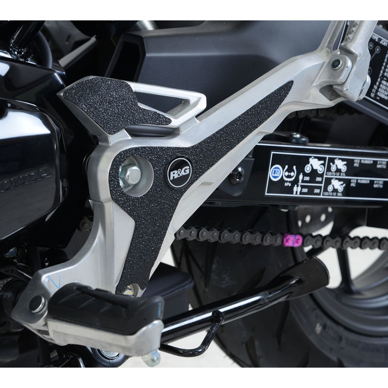 OSŁONA WAHACZA RG RACING HONDA MSX125 (GROM) 16-, 4 CZĘŚCI  BLACK