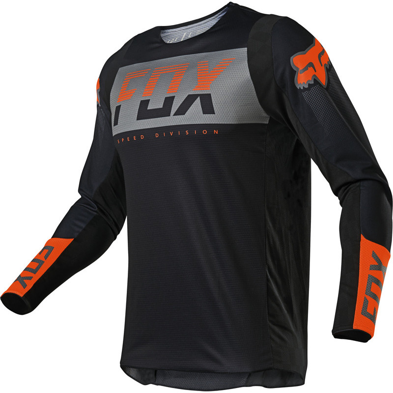 BLUZA FOX 360 AFTERBURN BLACK  ENDURO CROSS
