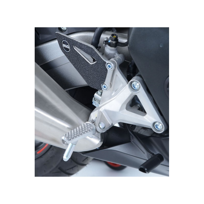OSŁONA WAHACZA RG RACING HONDA CBR250RR 17-, 2 CZĘŚCI  BLACK