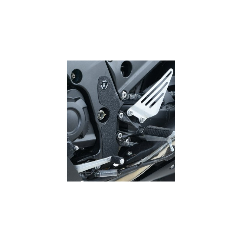 OSŁONA WAHACZA RG RACING KAWASAKI ZZR1400 (ZX-14) 2012-, 2 CZĘŚCI  BLACK