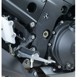 OSŁONA WAHACZA RG RACING KAWASAKI ZZR1400 (ZX-14) 2012-, 2 CZĘŚCI  BLACK