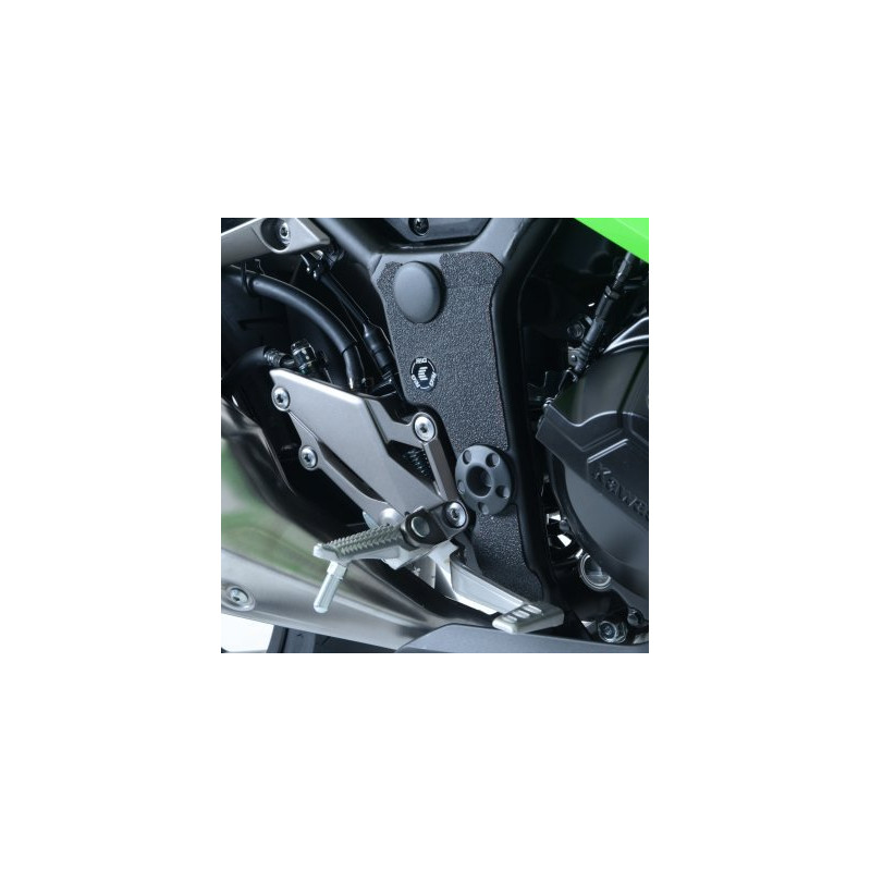 OSŁONA WAHACZA RG RACING KAWASAKI NINJA 300 / NINJA 250 13-17 / Z250 13-18 / Z300, 3 CZĘŚCI  BLACK