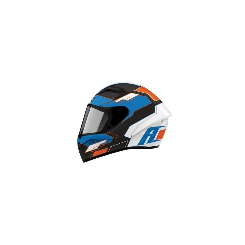 KASK AIROH CONNOR STARSHIP BLUE/ORANGE MATT 
