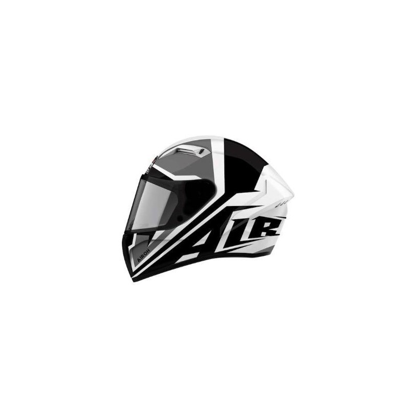 KASK AIROH CONNOR SHIELD BLACK/WHITE GLOSS 