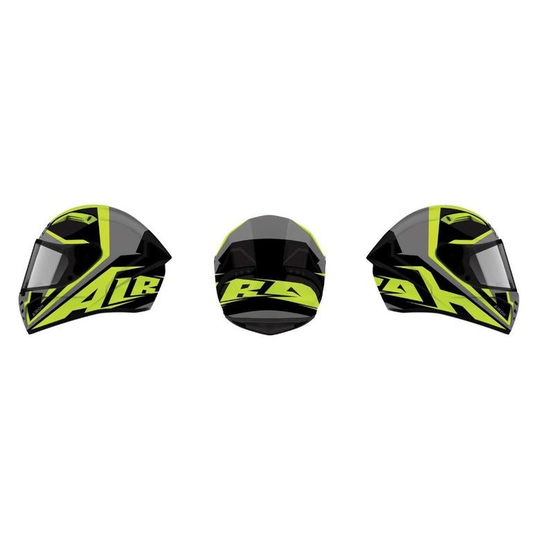 KASK AIROH CONNOR SHIELD YELLOW MATT 