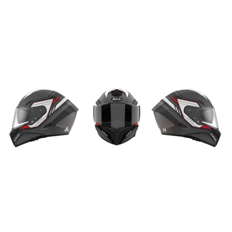 KASK AIROH MATRYX HACK BLACK MATT 