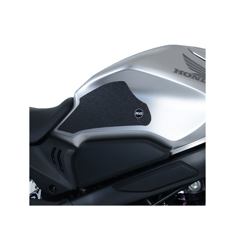 TANKPAD ANTYPOŚLIZGOWY 2 CZĘŚCI, HONDA CB650R 19-/CBR650R 19-, BLACK