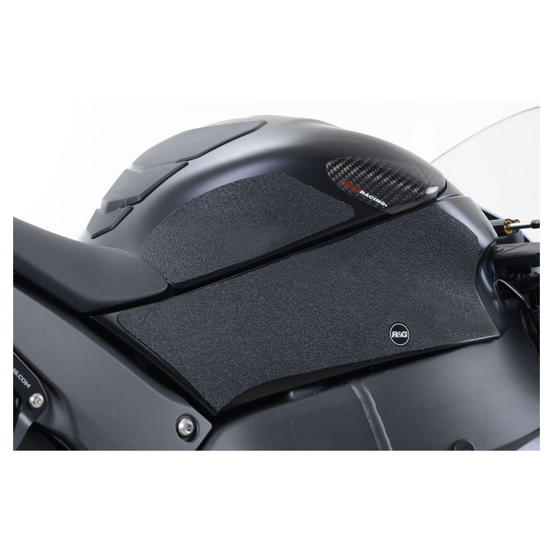 TANKPAD ANTYPOŚLIZGOWY 4 CZĘŚCI, KAWASAKI ZX10R (NOT WINTER EDITION), BLACK